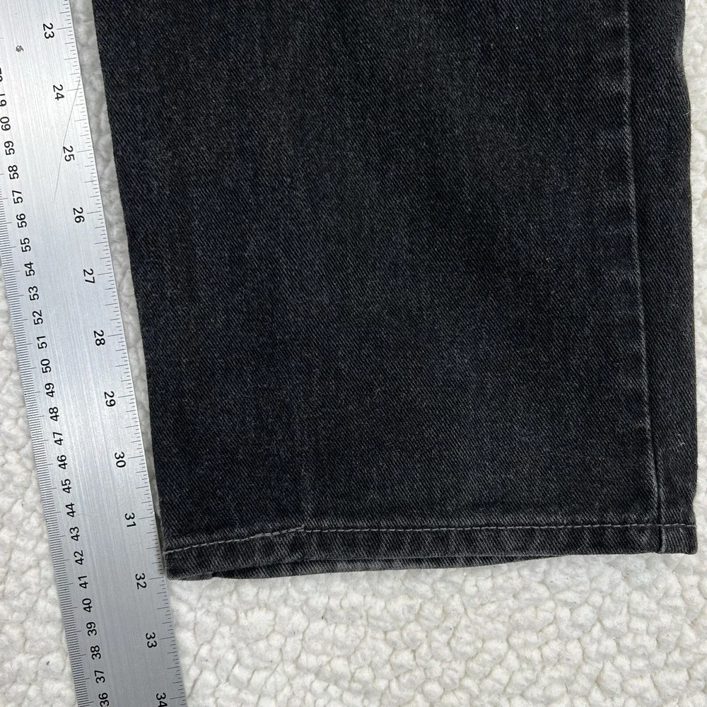VTG Levi's 550 Relaxed Jeans Men's 38x32‎ USA Made Black Streetwear Grunge Y2K